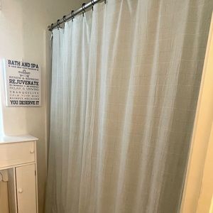 Bathroom shower curtain